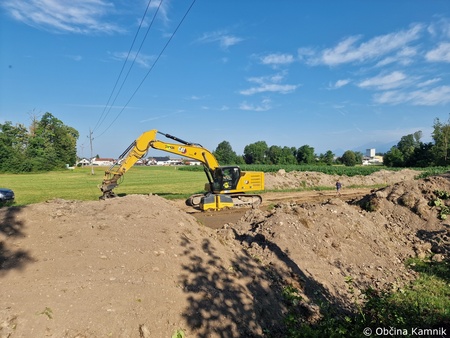 Izgradnja protipoplavnega nasipa Šmarca–Nožice, t.i. etapa 1 (7)